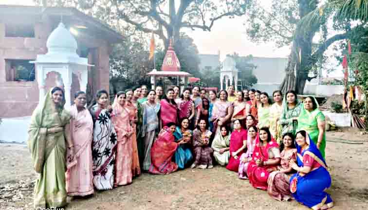 मारवाड़ी समाज की महिलाएं धूमधाम से मना रही गणगौर उत्सव