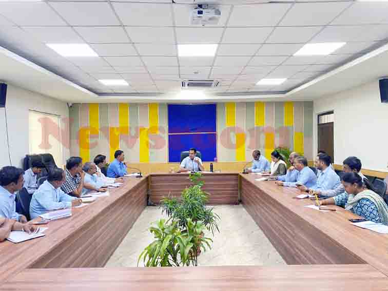जल संरक्षण, हरित क्षेत्र के विस्तार एवं वर्षा जल संचयन तथा जल स्त्रोतों की साफ सफाई पर निगम आयुक्त ने दिए निर्देश