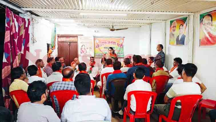 सिवनी मालवा भाजपा नगर मंडल की बैठक संपन्न
