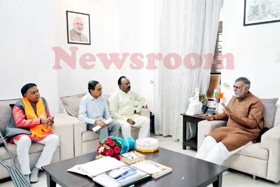 सिवनी मालवा विधायक प्रेमशंकर वर्मा ने मंत्री प्रहलाद सिंह पटेल से की मुलाकात, क्षेत्र के विकास कार्यों को लेकर हुई विस्तृत चर्चा