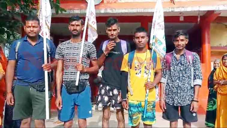 ग्राम जीरावेह से रामदेवरा होते हुए खाटू श्याम जी की पैदल यात्रा प्रारंभ