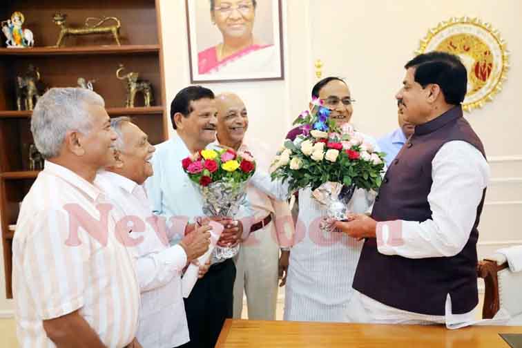 सिवनी-मालवा विधायक प्रेमशंकर वर्मा ने मुख्यमंत्री से की सौजन्य भेंट, क्षेत्र के विकास और किसानों की समस्याओं पर हुई विस्तृत चर्चा