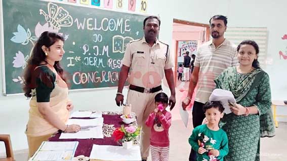 नर्मदा किड्स वैली में अभिभावक-शिक्षक बैठक आयोजित