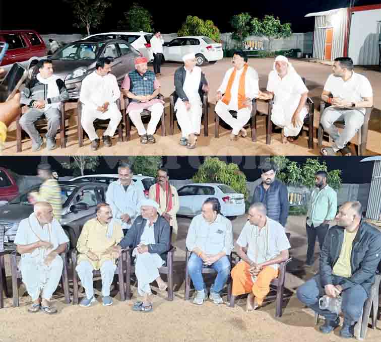 पूर्व विधायक ओमप्रकाश रघुवंशी की नर्मदा परिक्रमा का छठा दिन : ग्राम जामली पहुँचा परिक्रमा दल, पूर्व मंत्री श्री कमल पटेल और विधायक श्री आर. के. दोगने ने की भेंट