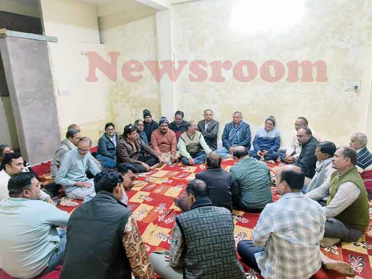 माखन नगर में मारवाड़ी वैश्य मंडल की नई कार्यकारिणी का गठन, संतोष अग्रवाल अध्यक्ष निर्वाचित