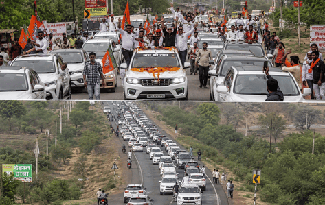 120 वाहनों के काफिले पर भाजपा का बड़ा एक्शन, किसान मोर्चा जिलाध्यक्ष की नियुक्ति निरस्त