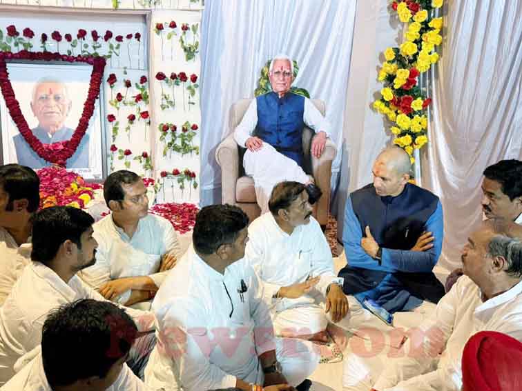 हरदा विधायक रामकिशोर दोगने के पिता के निधन पर प्रदेश कांग्रेस अध्यक्ष जीतू पटवारी ने जताया शोक